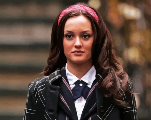 Blair Waldorf Bass Diamond Painting