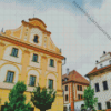 Cesky Krumlov Buildings Diamond Painting