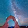 Delicate Arch With Milky Way Diamond Painting