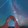 Delicate Arch With Milky Way Diamond Painting