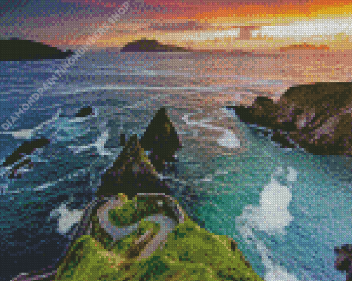 Dingle Bay Sunset Diamond Painting