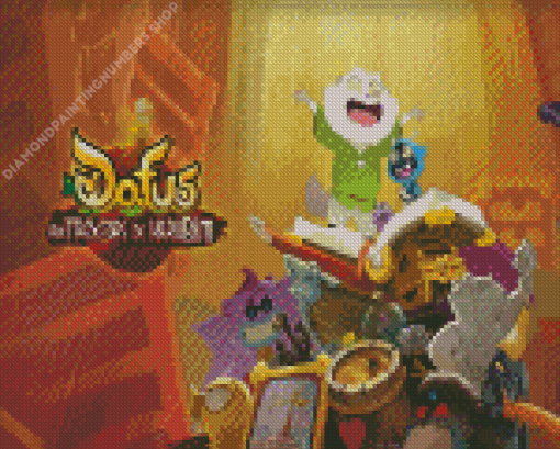 Dofus Aux Tresors De Kerubim Diamond Painting