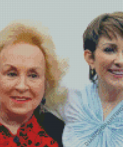 Doris Roberts And Patricia Heaton Diamond Painting