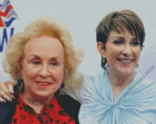 Doris Roberts And Patricia Heaton Diamond Painting