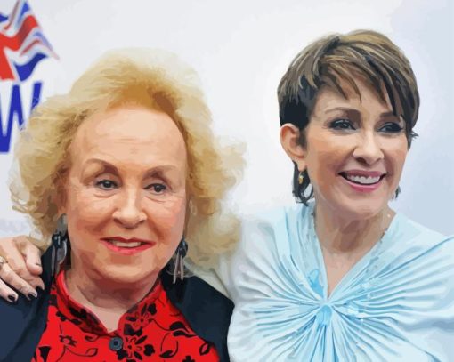 Doris Roberts And Patricia Heaton Diamond Painting