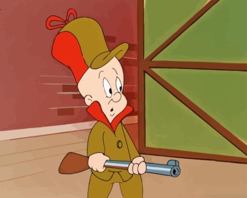 Elmer Fudd Cartoon Diamond Painting