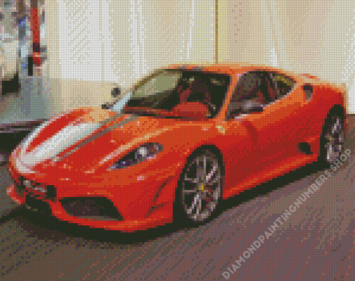 Ferrari Scuderia Car Diamond Painting