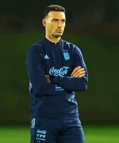 Lionel Scaloni Argentina Team Diamond Painting