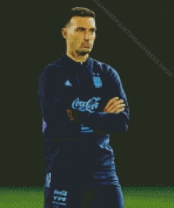 Lionel Scaloni Argentina Team Diamond Painting