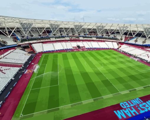 London Stadium West Ham United Diamond Painting