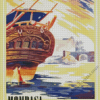 Mombasa Poster Diamond Painting