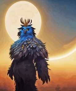 Moonkin In Moonlight Diamond Painting