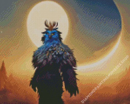 Moonkin In Moonlight Diamond Painting