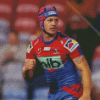 Newcastle Knights Team Player Diamond Painting