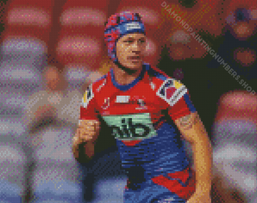 Newcastle Knights Team Player Diamond Painting