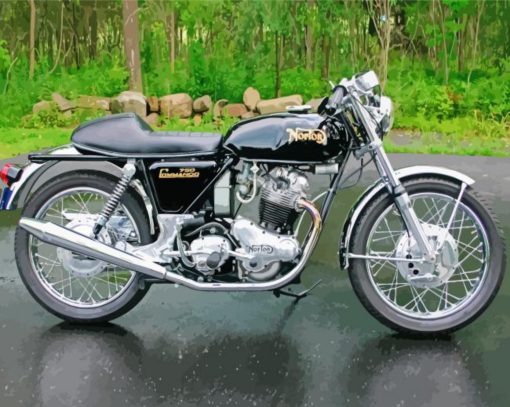 Norton 750 Commando Diamond Painting