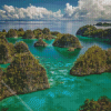 Raja-ampat-Islands-in-Indonesia-Diamond-With-Numbers