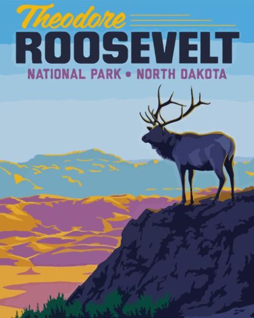 Roosevelt National Park Diamond Painting