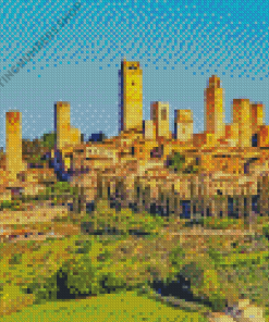 San Gimignano Diamond Painting