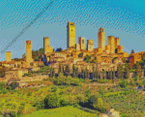 San Gimignano Diamond Painting