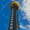 Sunsphere Tennessee Skyline Diamond Painting