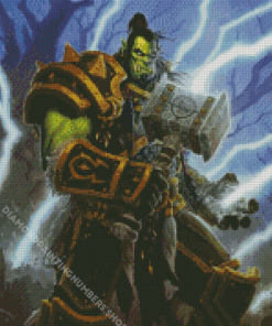 Thrall Video Game Diamond Painting