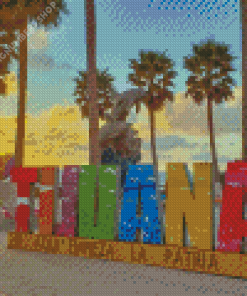 Tijuana City Diamond Painting