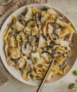 Beef Stroganoff Diamond Painting