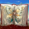 Butterfly In Book Abstract Diamond Painting