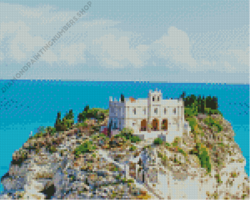 Calabria Seaside Diamond Painting