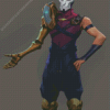 Jhin Game Character Diamond Painting