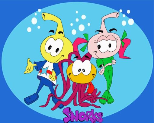 Snorks Characters Diamond Painting