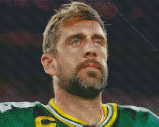 Aaron Rodgers Diamond Painting