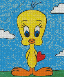 Artistic Tweety Diamond Painting