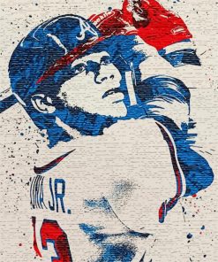 Atlanta Braves Ronald Acuna Diamond Painting