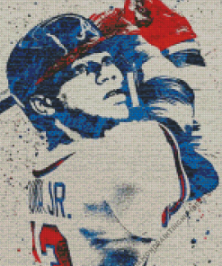 Atlanta Braves Ronald Acuna Diamond Painting