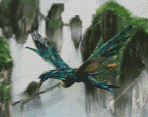 Avatar Ikran Diamond Painting