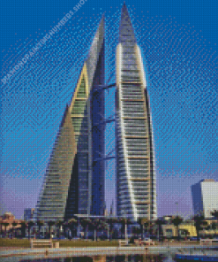 Bahrain Manama Skyline Diamond Painting