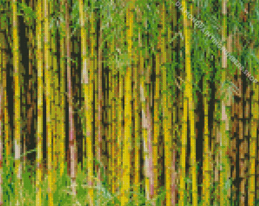 Bamboo Plants Diamond Painting