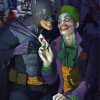 Batman And The Joker Villain Diamond Painting