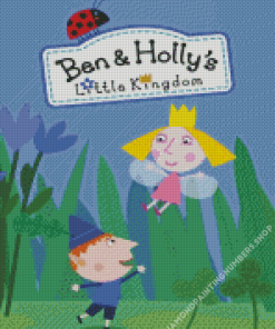 Ben And Holly's Little Kingdom Poster Diamond Painting