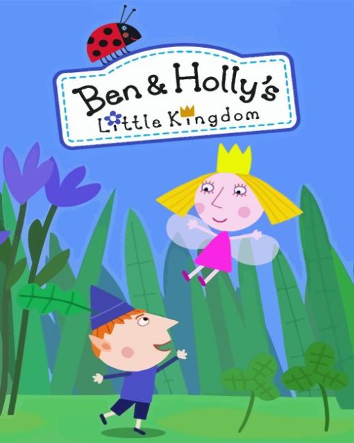 Ben And Holly's Little Kingdom Poster Diamond Painting