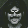 Black And White Dr Disrespect Diamond Painting