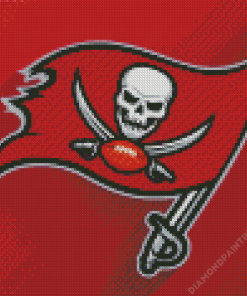 Buccaneers Logo Diamond Painting