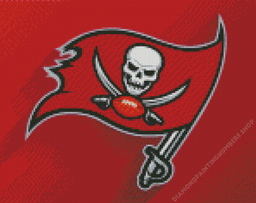 Buccaneers Logo Diamond Painting