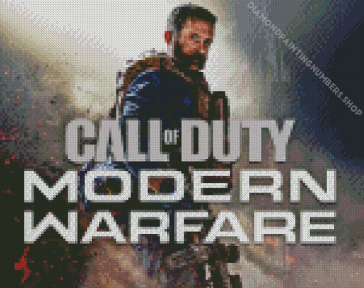 Call of Duty Modern Warfare Diamond Painting