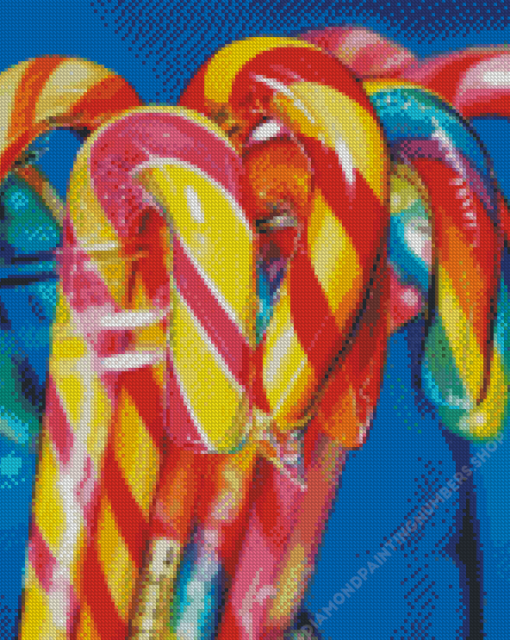 Candy Canes Diamond Painting