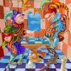 Chess Players Art Diamond Painting