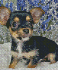 Chorkie Puppy Dog Diamond Painting