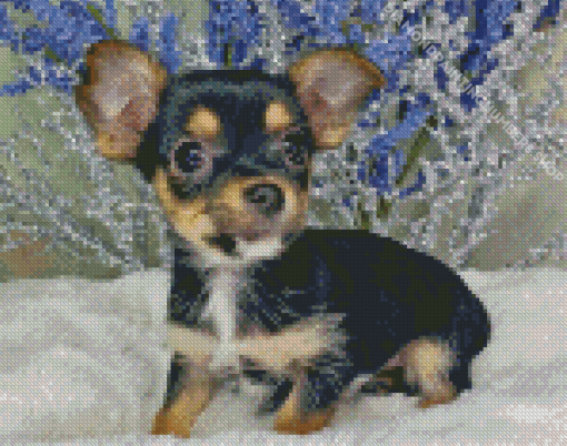 Chorkie Puppy Dog Diamond Painting